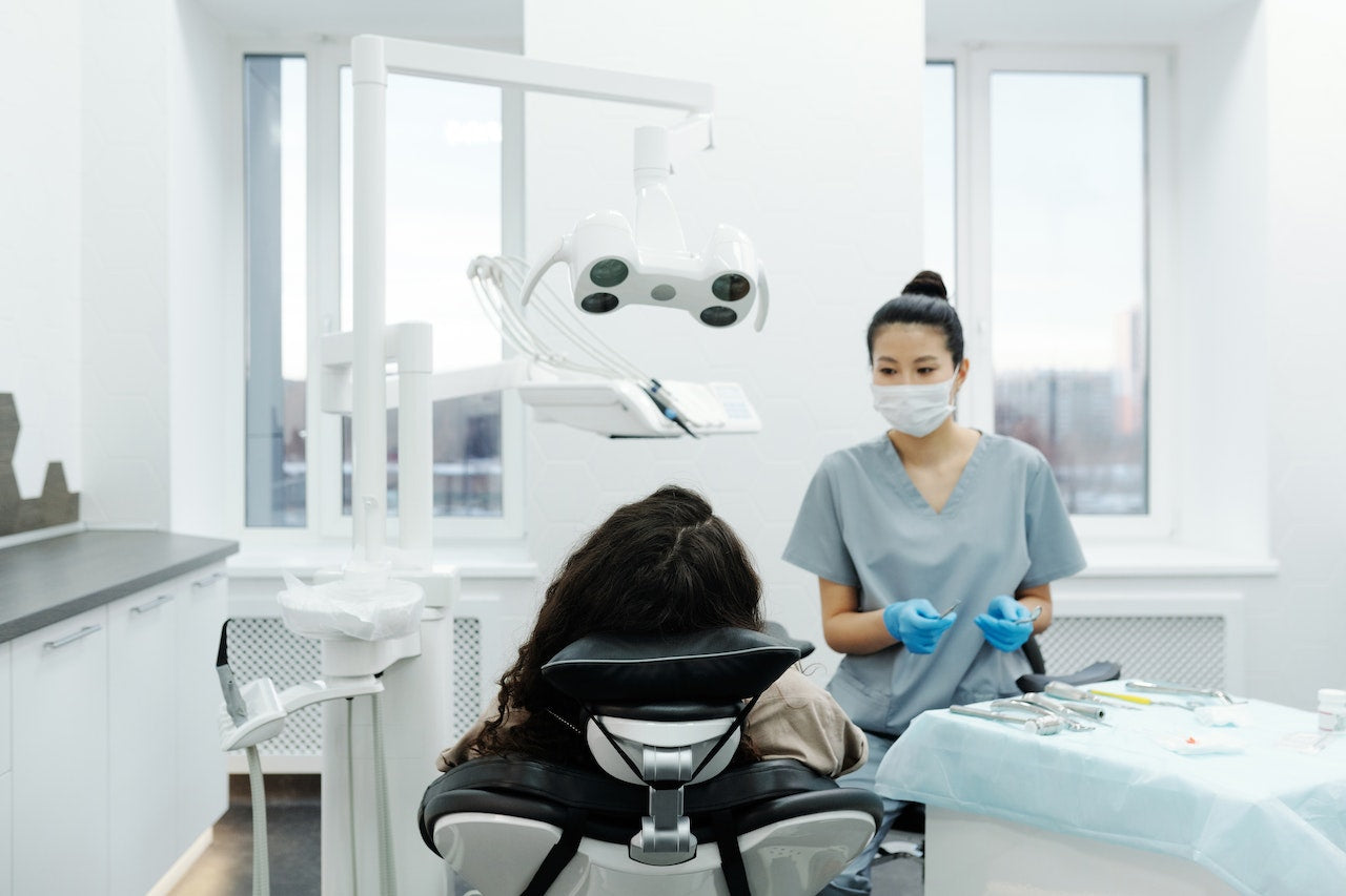 dentist treating a patient