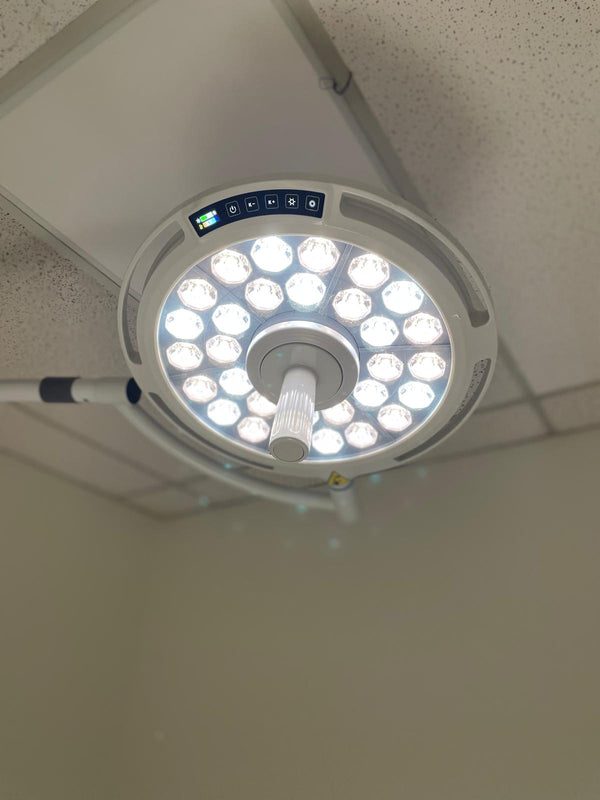 PN-400 LuminaPro ceiling-mounted LED exam and procedure light for clinic and treatment rooms.