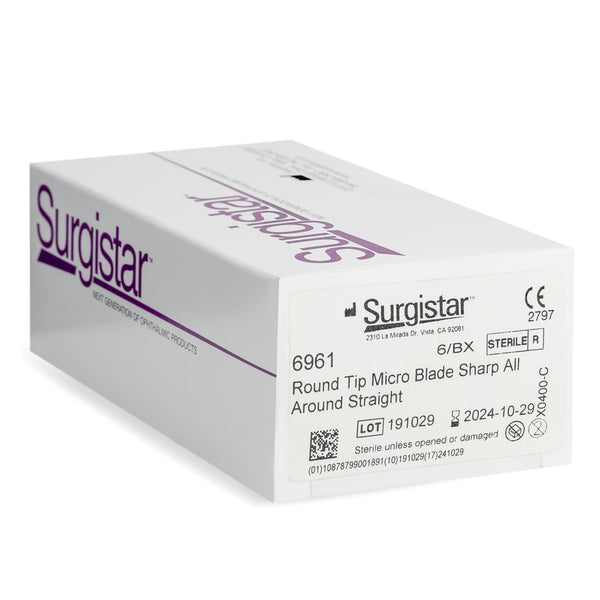Surgistar 6961 Micro-lame : Micro-lame à bout rond