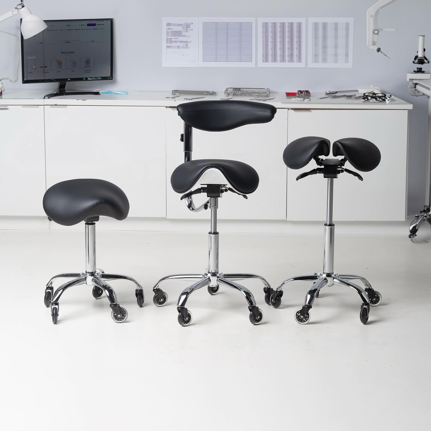 Pain Management and Prevention with Saddle Stools for Healthcare Professional