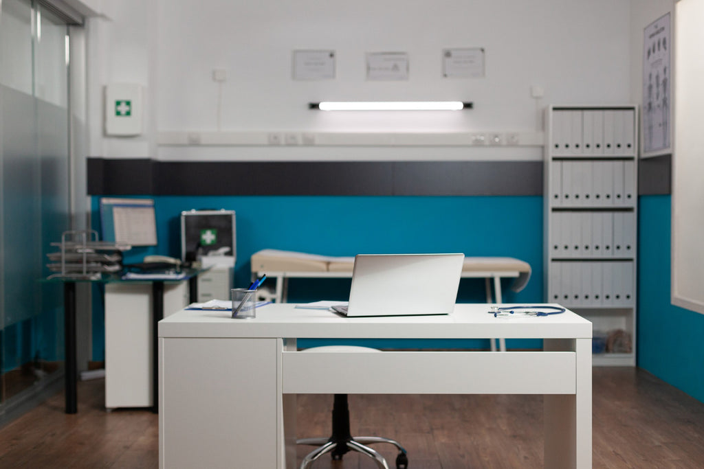 Combining ProNorth Medical's Saddle Stools with Efficient Workspace Design for Ultimate Performance in Medical Settings