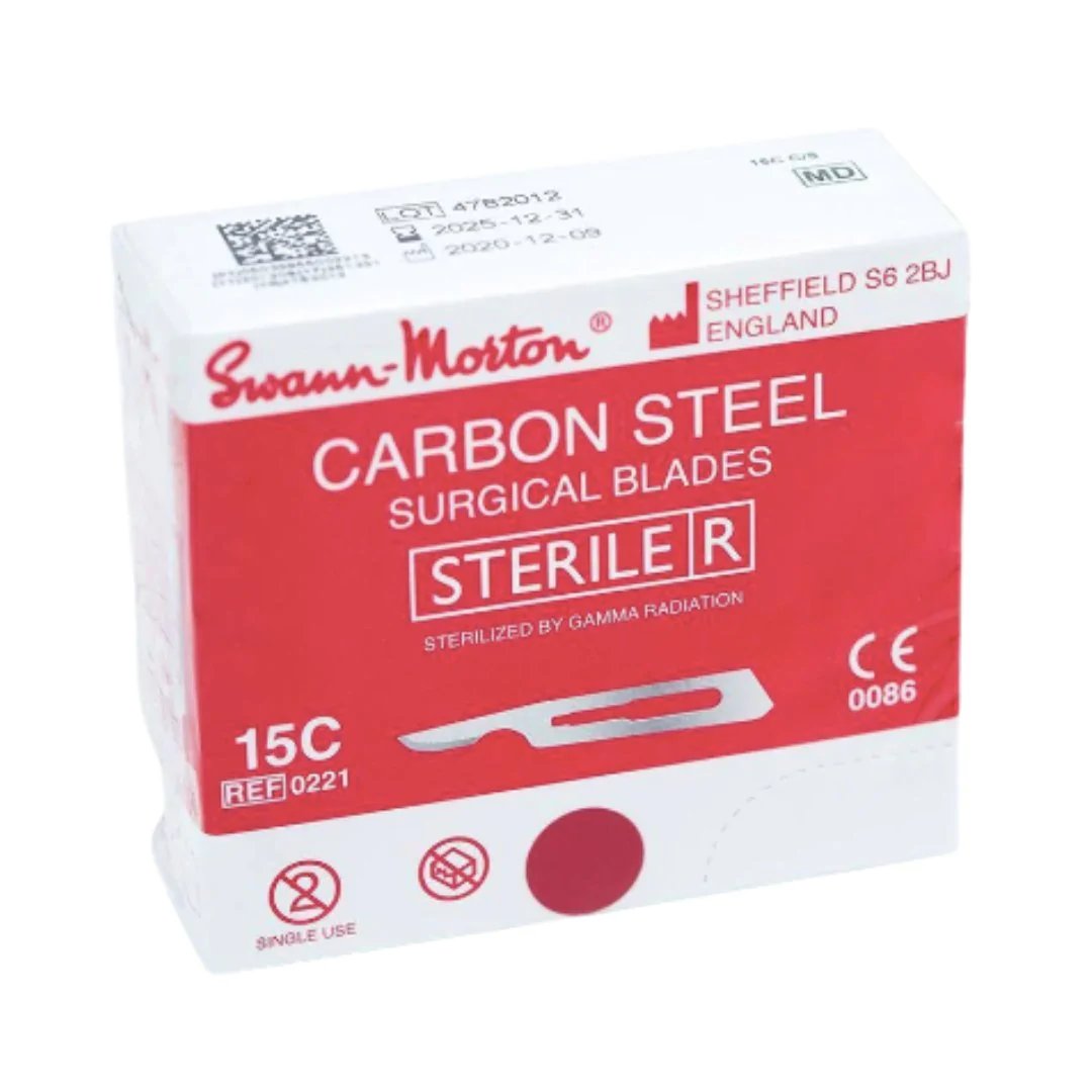 Sterile Swann-Morton Scalpel Blades, #12