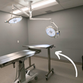 Over-the-Patient Instrument Table (OTPIT) — Rolls Over Any Surgery Table