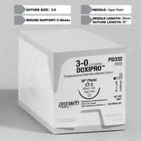 Suture violette 3-0 DOXIPRO™ PDO, aiguille CT-2 de 75 cm | PD332 — view 1