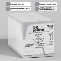 Suture violette 3-0 DOXIPRO™ PDO, aiguille 30" FS-1 | PD452 — view 1