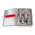 ProExtract™ Non-Winged Elevators Essential Set of 4 (includes a free sharpening stone/video)