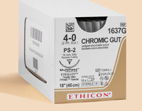 Fil de suture Chromic Gut 4-0, aiguille PS-2 de 45 cm | 1637G — view 1