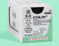6-0 Ethilon Black Suture, 18" P-3 Needle | 1698G — box