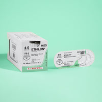 Suture Ethilon noir 4-0, aiguille FS-2 de 45 cm | 662G — view 3