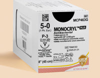Suture Monocryl Plus 5-0, aiguille P-3 de 45 cm | MCP463G — view 1