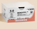 5-0 Monocryl Violet Suture, 27" RB-1 Needle | Y303H — box