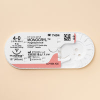 Fil de suture Monocryl Plus 4-0 non teint, aiguille P-3 de 45 cm | MCP494G — view 2