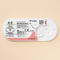 Fil de suture Monocryl non teint 4-0, aiguille PS-2 de 45 cm | MCP496G — view 2