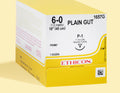 6-0 Plain Gut Suture, 18" P-1 Needle | 1657G — box