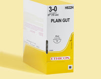 Fil de suture chirurgicale en catgut simple 3-0, aiguille FS-2 de 68 cm | H822H — view 1