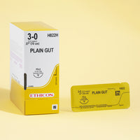 Fil de suture chirurgicale en catgut simple 3-0, aiguille FS-2 de 68 cm | H822H — view 3