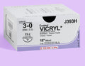 3-0 Vicryl Plus Violet Suture, 18" FS-2 Needle | VCP393H — box