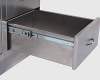 Dental Prep Table with SS tub and Cabinets (right) — view 5