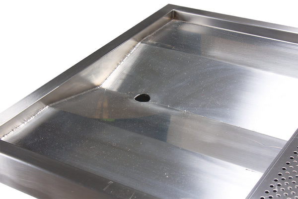 Scissor Table with Drain Trough — OPERATION TABLE
