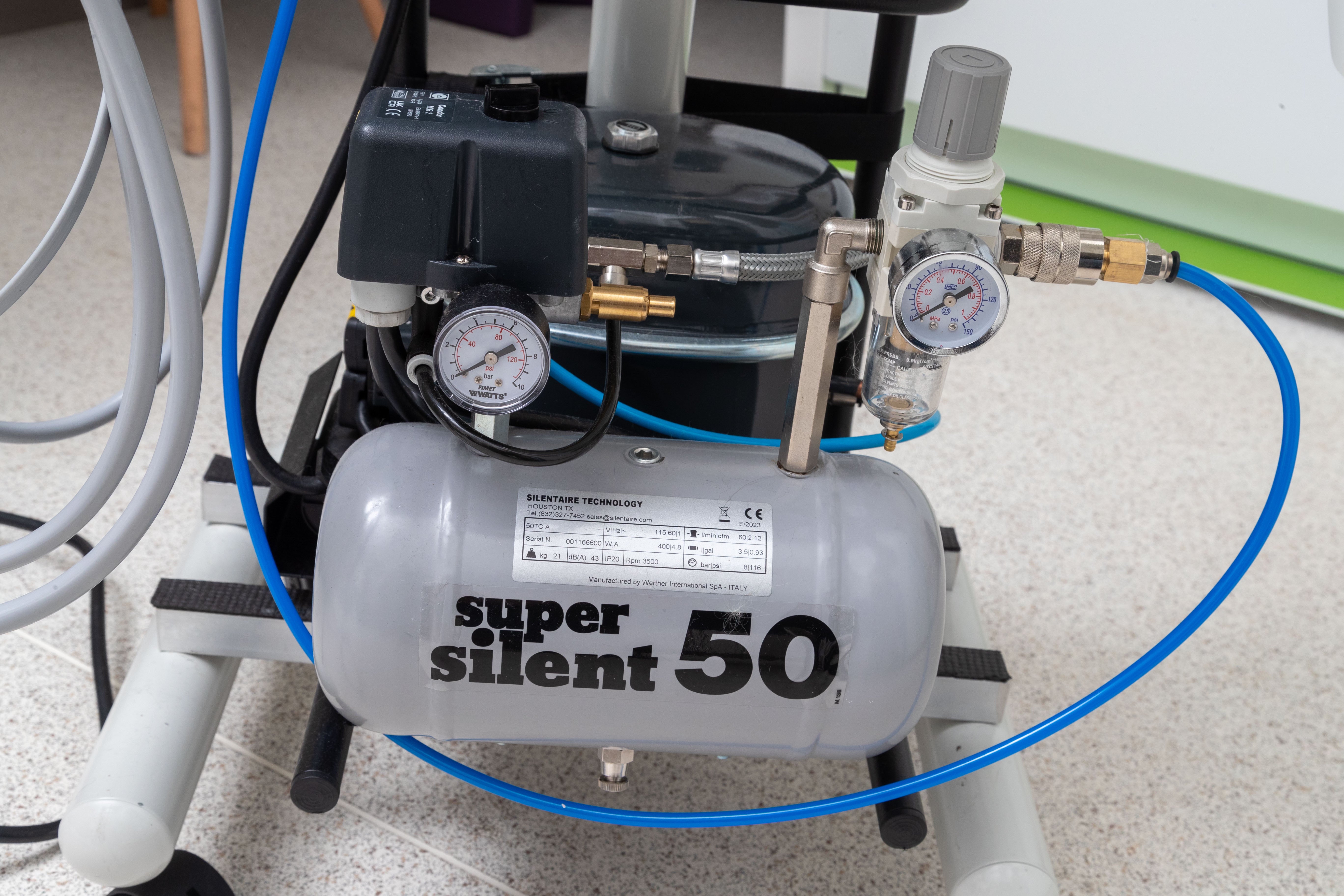 Compresseur Silentaire à bain d'huile — Performance ultra-silencieuse