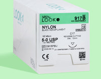 Suture 5-0 Nylon noire, aiguille 18" C-17 | 917B — view 1