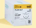 3-0 Plain Gut Suture, 18" C-31 Needle | 594B — box