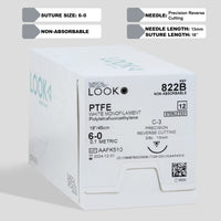 Suture 6-0 PTFE 18", aiguille C-3 | 822B — view 1