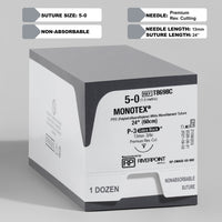 Suture 5-0 PTFE MONOTEX, aiguille P-3 24" | T8698C — view 1