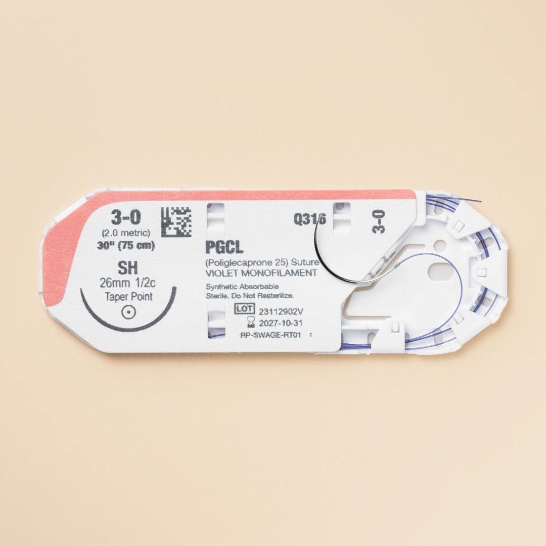 3-0 MONOPRO Violet Suture, 30" SH Needle | PM316
