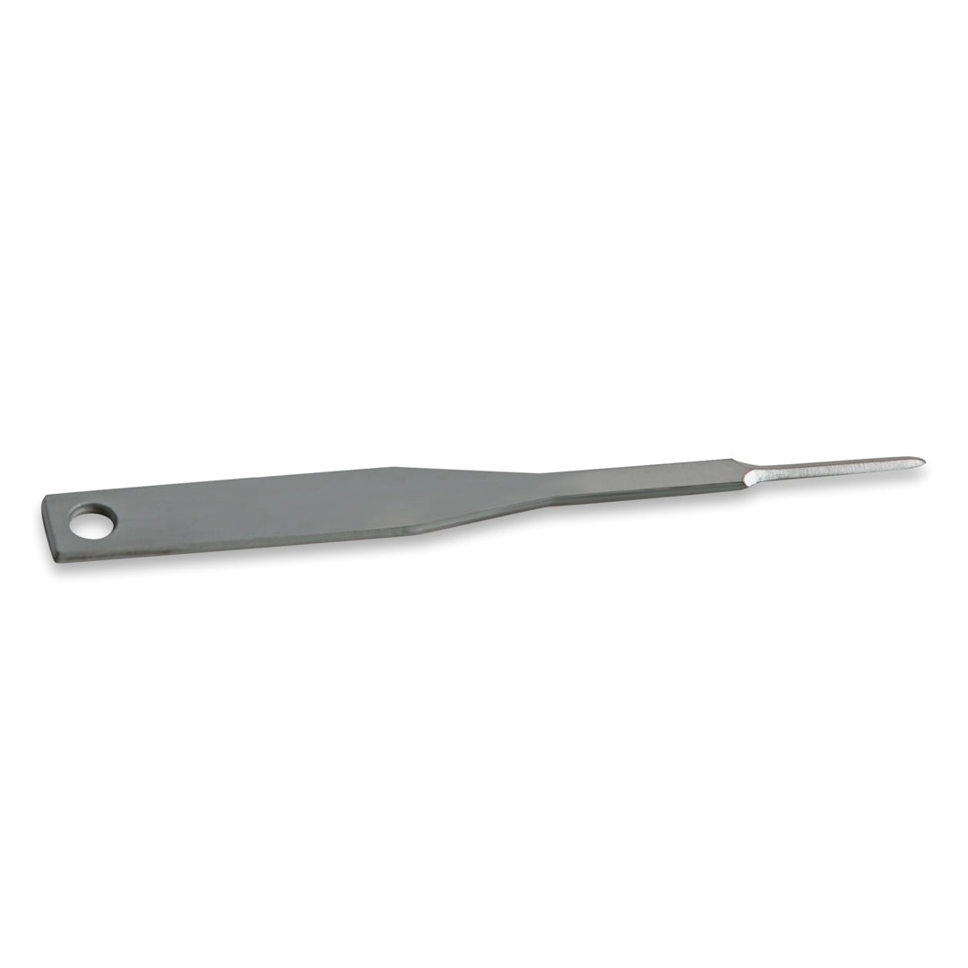 Surgistar N6900 Microblade, featuring a narrow, high-quality stainless steel blade for precision in hard-to-reach areas in dental surgery.