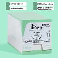 Suture NYLOPRO 2-0, aiguille FS de 76 cm | PN664BL — view 1