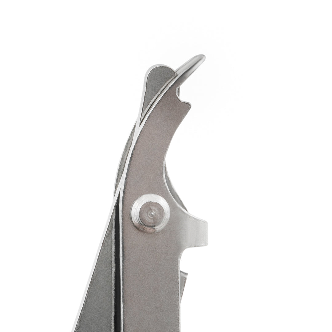 SkinSecure 4.5" Reusable Skin Staple Remover with alloy metal tips for safe, precise staple extraction in medical settings.