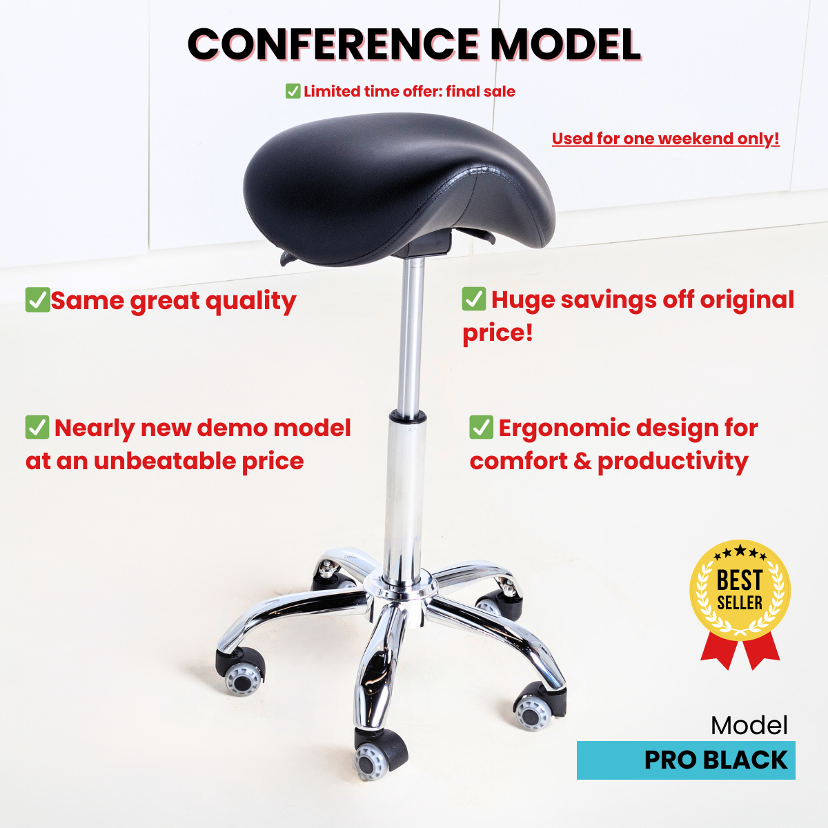 Saddle Stool: For Precision & Posture