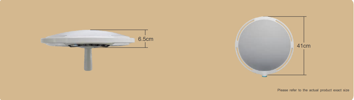 PN-400/400 LuminaPro Éclairage d'examen/procédure monté au plafond