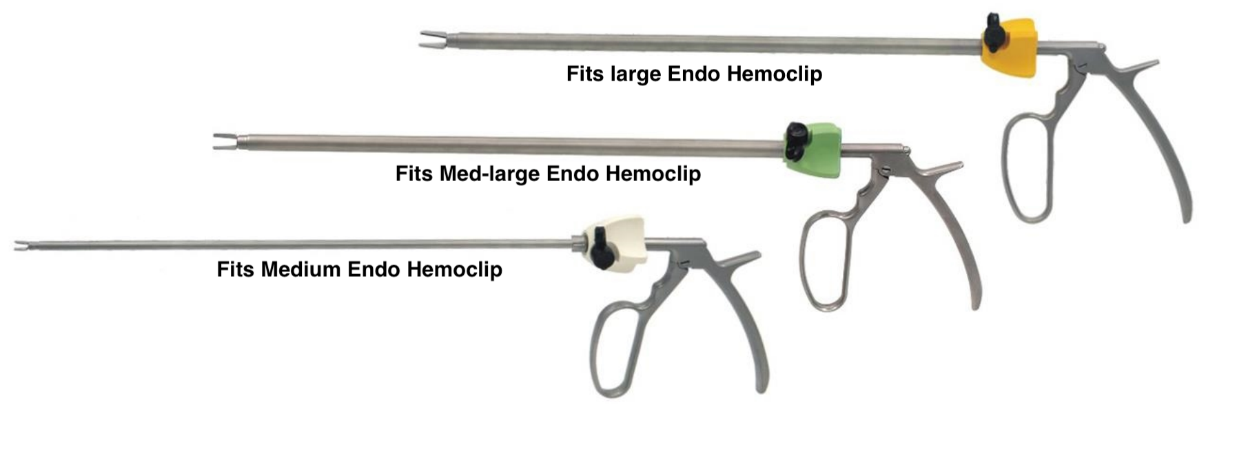 Pince à ligatures endoscopiques (compatible Teleflex Hemoclip)