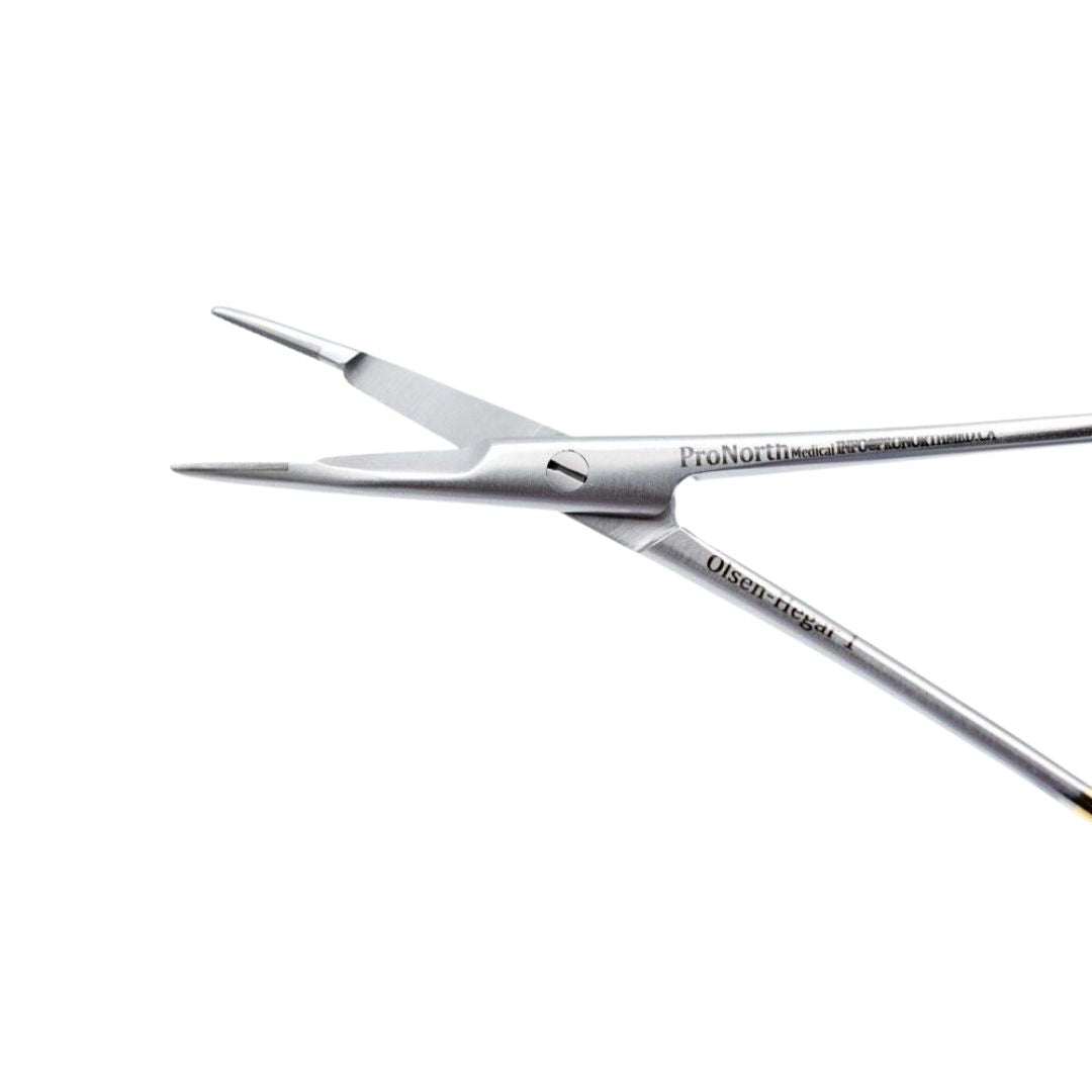 4 3/4" Olsen Hegar Needle Holder with Integrated Scissors